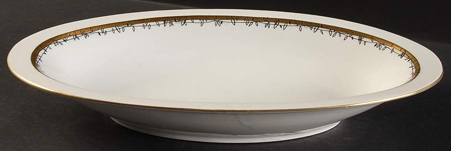 11423 13" Oval Vegetable Bowl by Chodziez-Poland-1