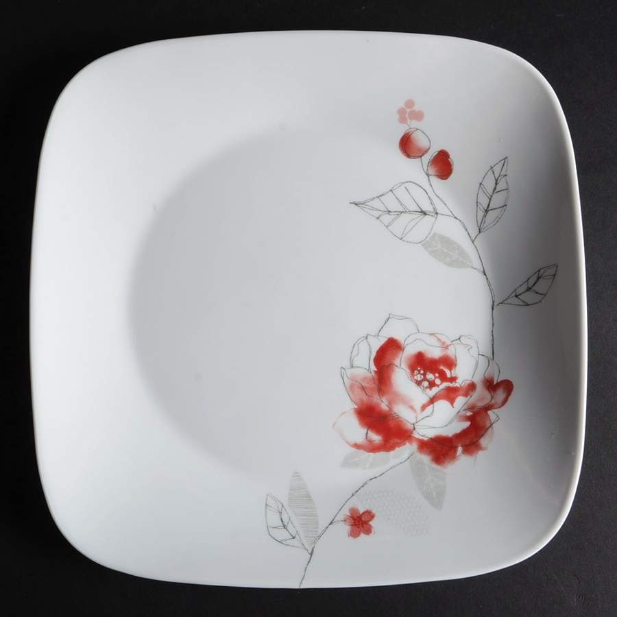 Blushing Rose (Corelle) Dinner Plate by Corning Corelle-1