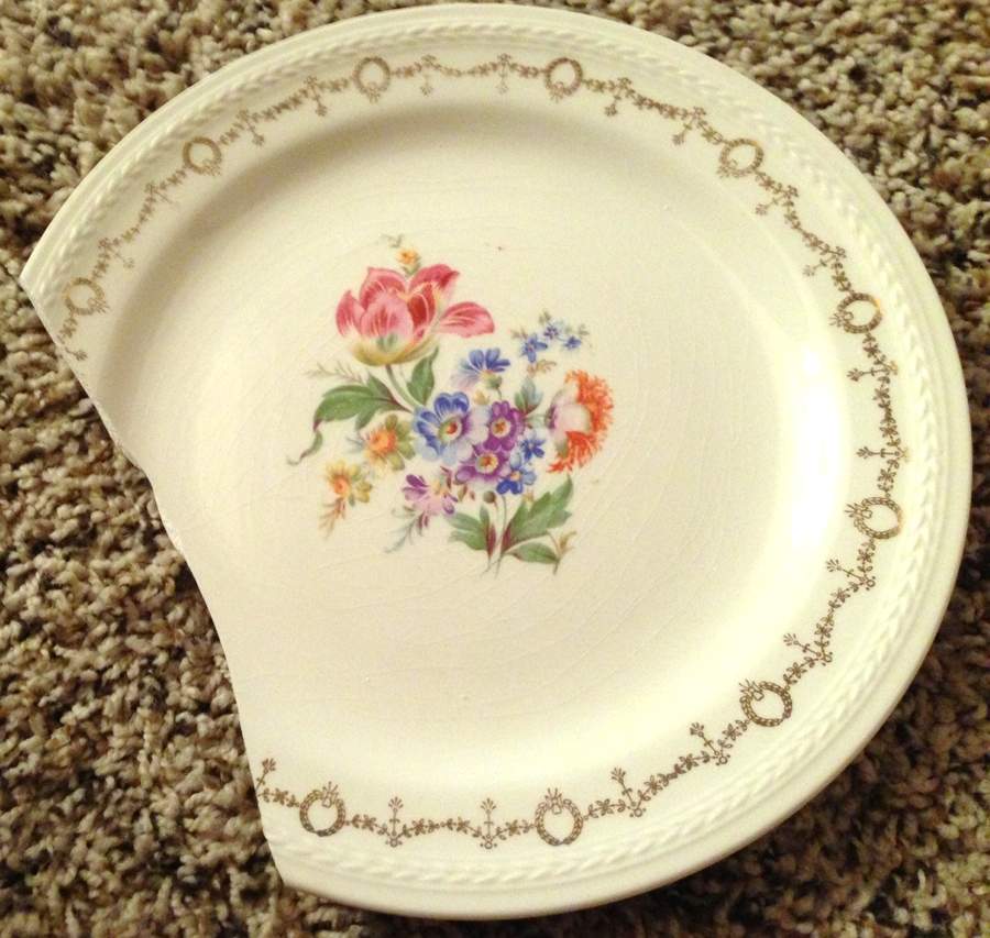CRP239 Dinner Plate by Crown Potteries-1