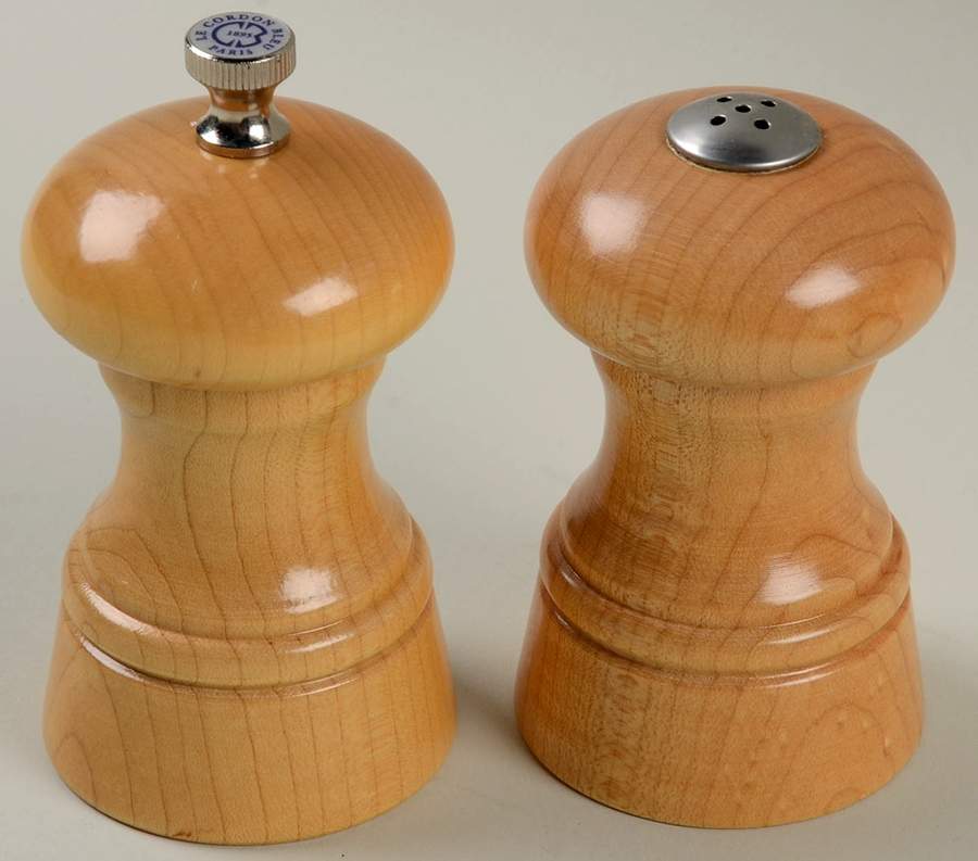 Capstan Natural Wood Salt & Pepper Mill Set (PEMI & SALI) by BIA Cordon Bleu-1