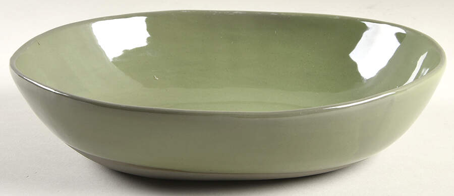 Welcome 10" Oval Serving Bowl by Crate & Barrel-1