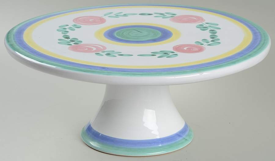 CAA73 12" Diameter Pedestal Cake Stand by Caleca-1