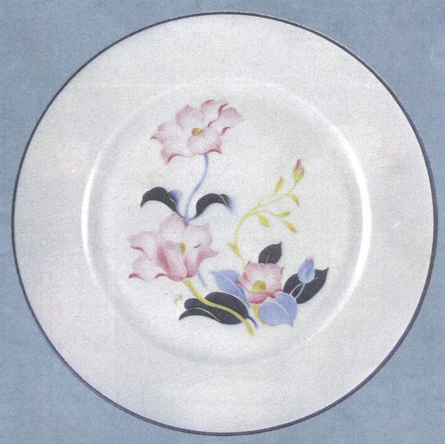 Tulipe Bleu Dinner Plate by Charles Field Haviland-1