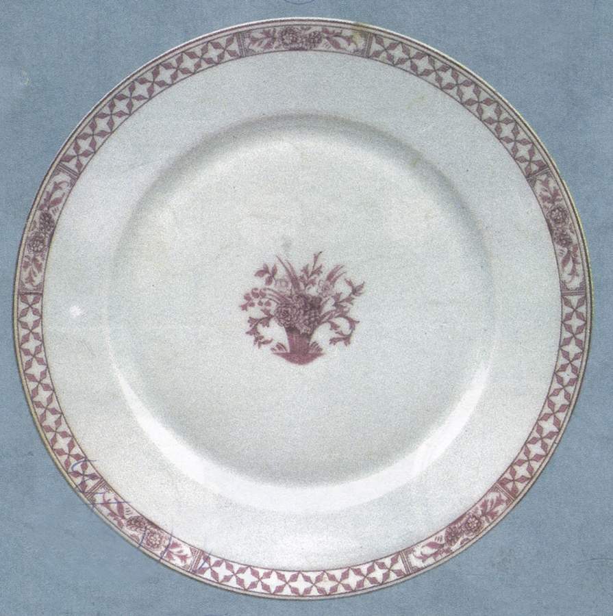 Nan King Dinner Plate by Charles Field Haviland-1