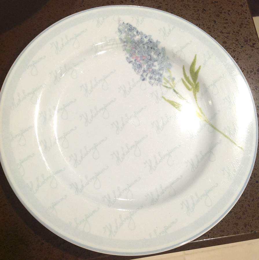 Hyacinch Blue Salad Plate by China Pearl-1