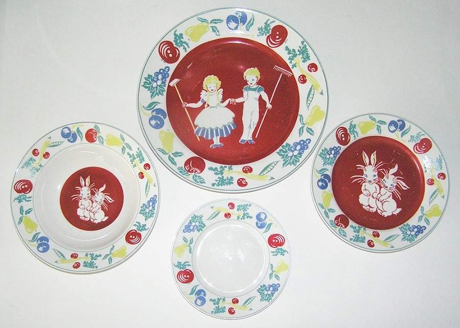 CX700 Child's Plate by China (Made in China)-1