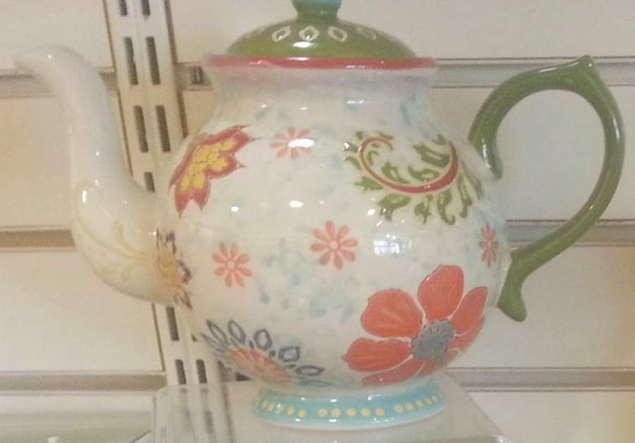 Hawaii Teapot & Lid by Coastline Imports-1