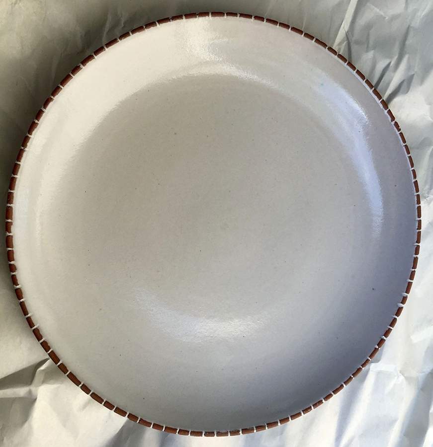 Studio Light Clay Dinner Plate by Crate & Barrel-1