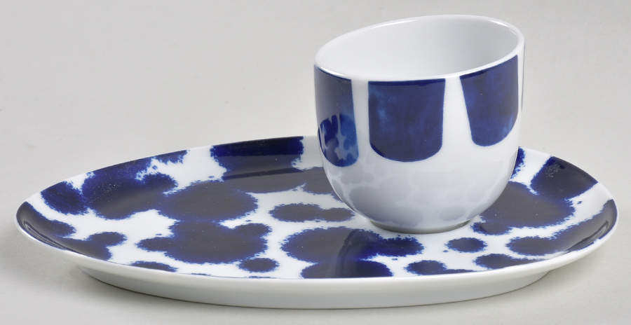 Como Espresso Cup and Saucer Set by Crate & Barrel-1