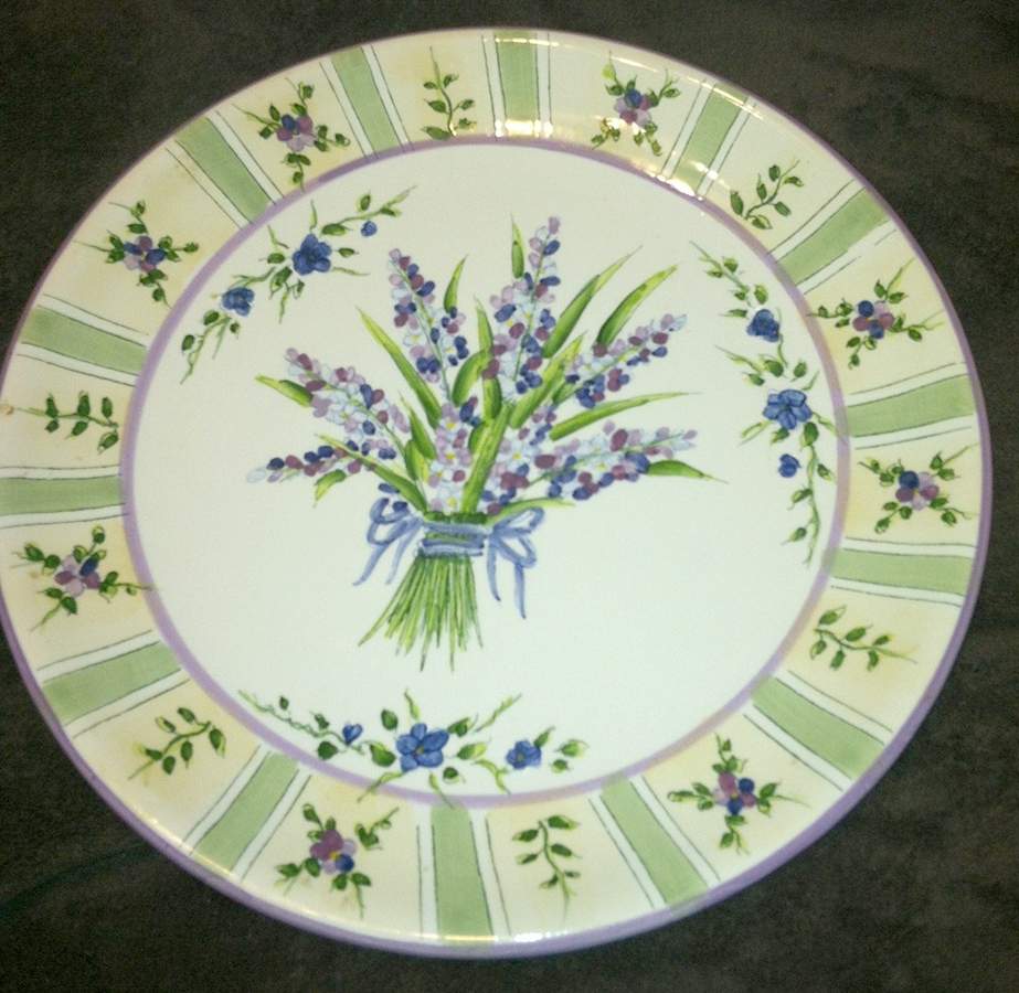 Lavender Dinner Plate by China (Made in China)-1