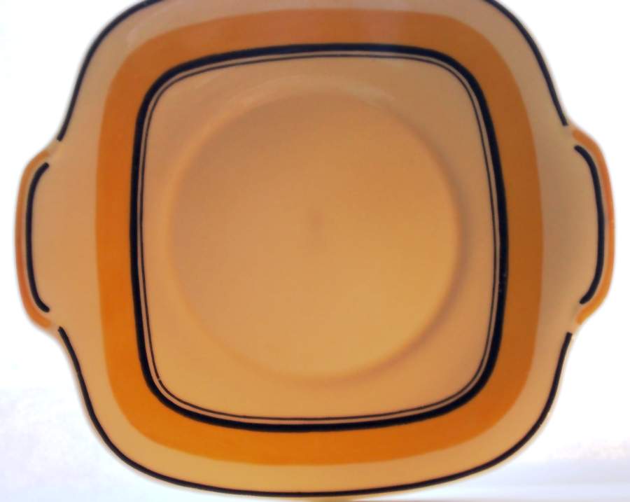 18360 Handled Cake Plate by Crown Staffordshire-1