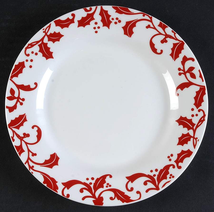Modern Holly Salad Plate by Ciroa-1