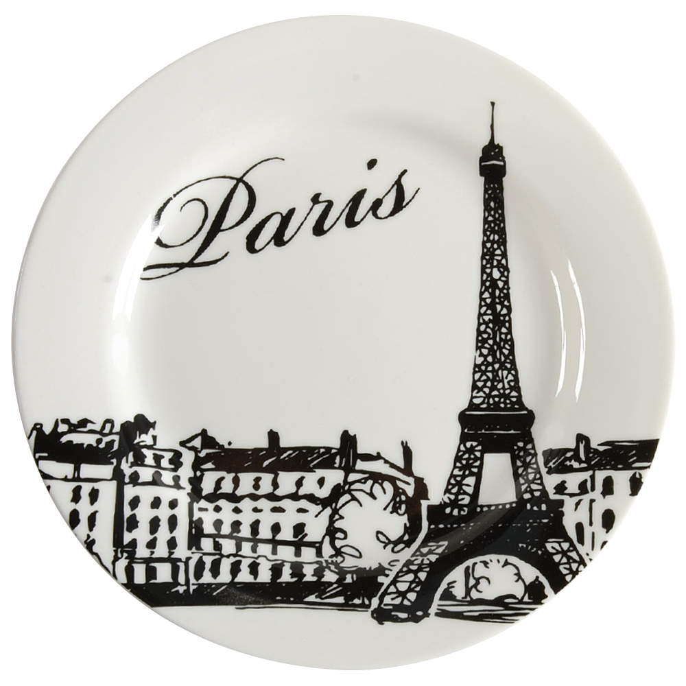Paris Appetizer Plate by Ciroa-1