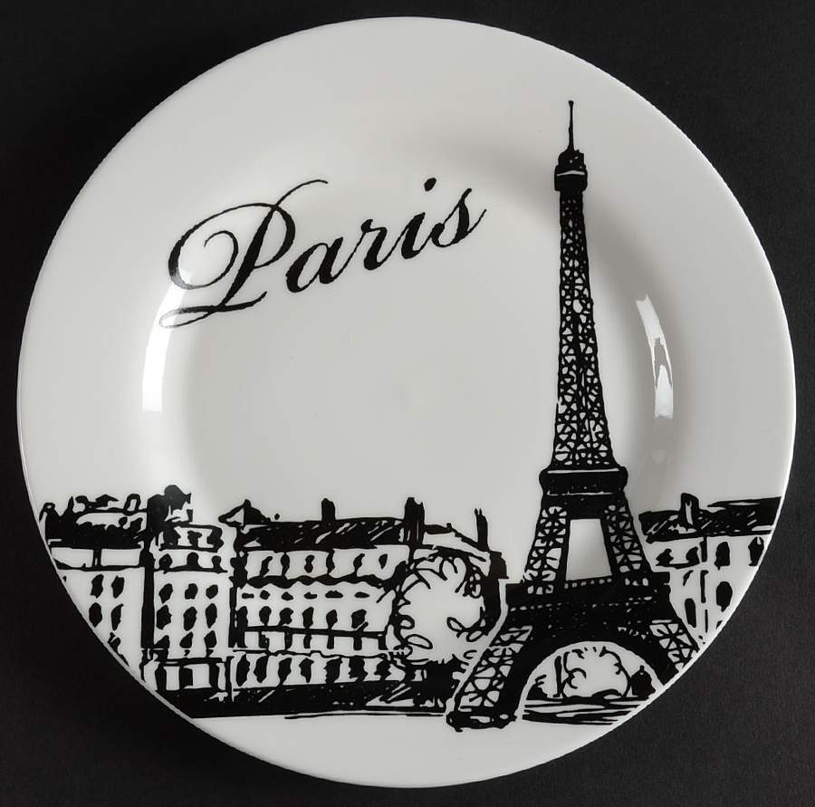 Paris Salad Plate by Ciroa-1