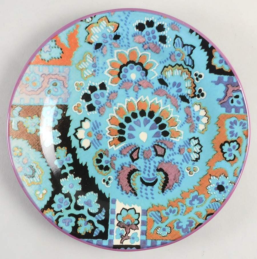 Rose Boheme Salad/Dessert Plate by Certified International-1