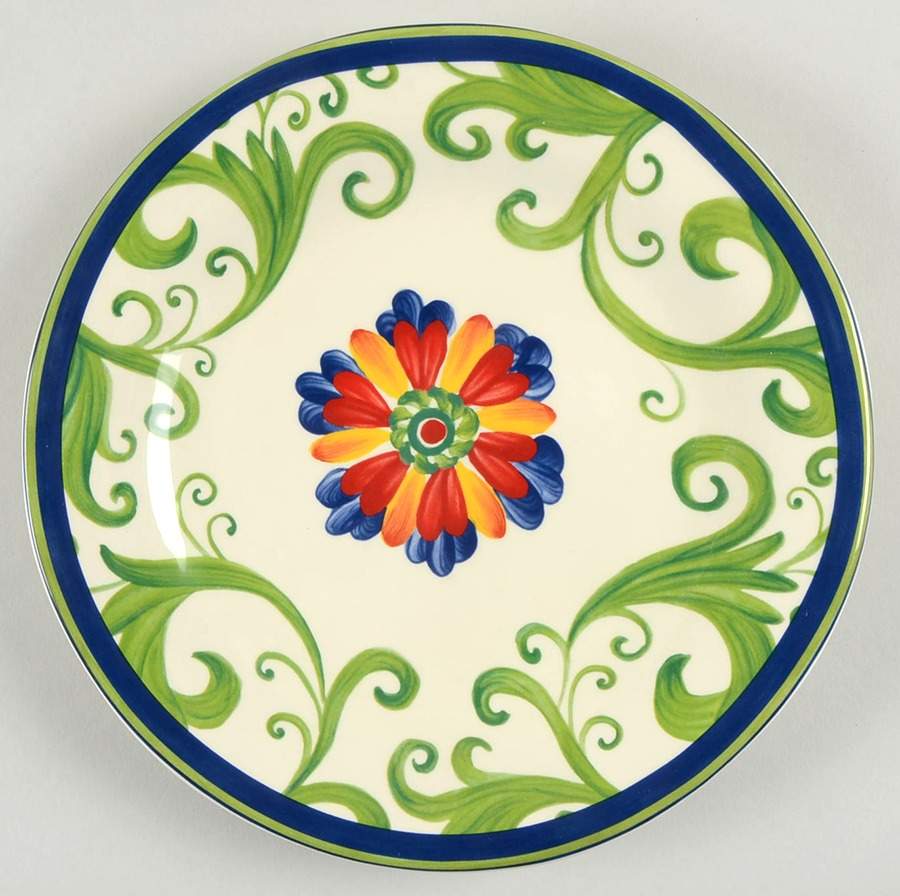 Amalfi Salad/Dessert Plate by Certified International-1