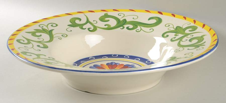 Amalfi 14" Pasta Serving Bowl by Certified International-1