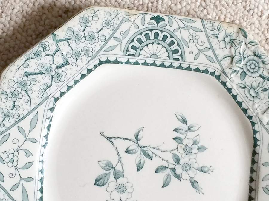 Gordon Blue Green Dinner Plate by Challinor & Mayer-1