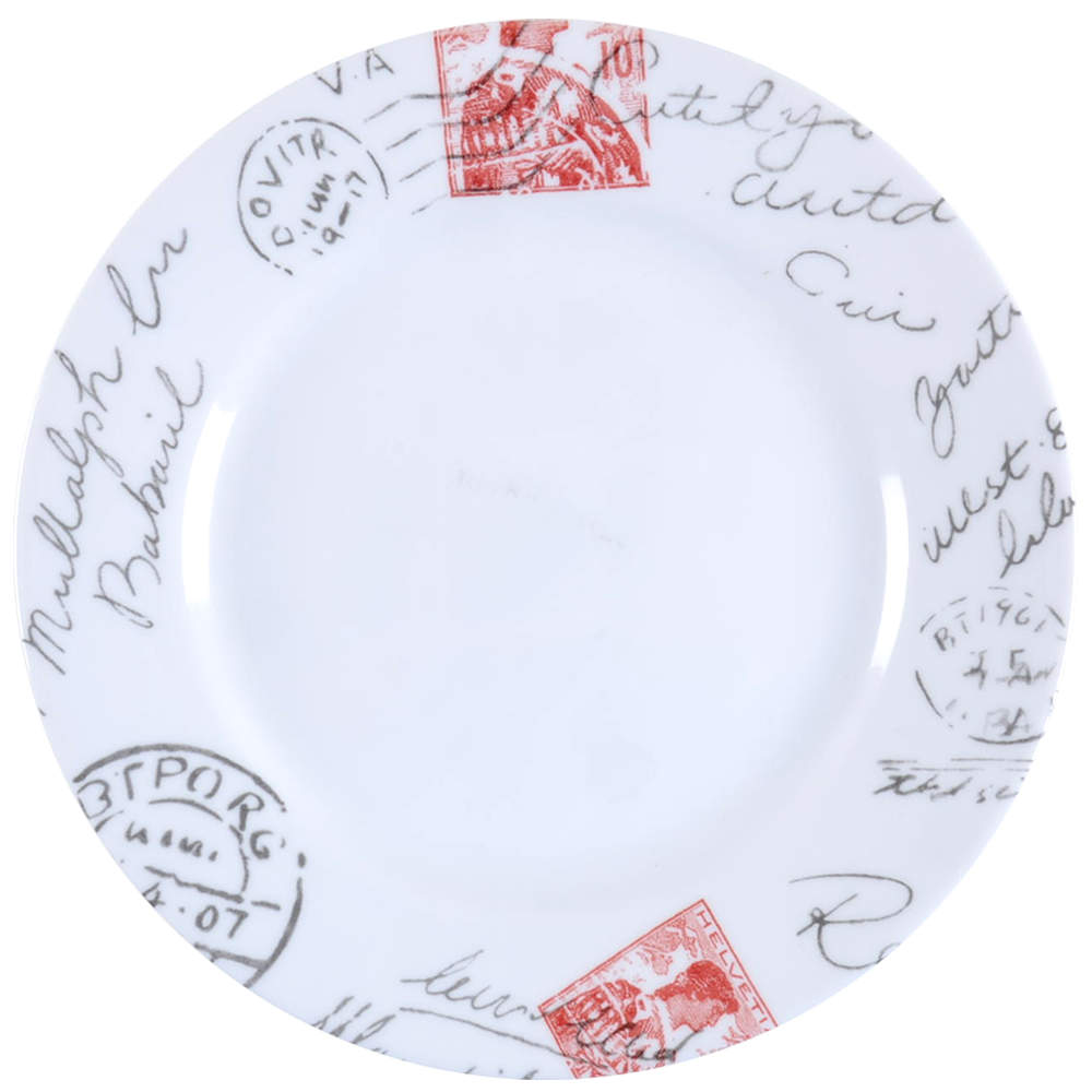 Sincerely Yours Luncheon Plate by Corning Corelle-1