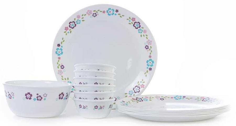 Florets (Corelle) Dinner Plate by Corning Corelle-1