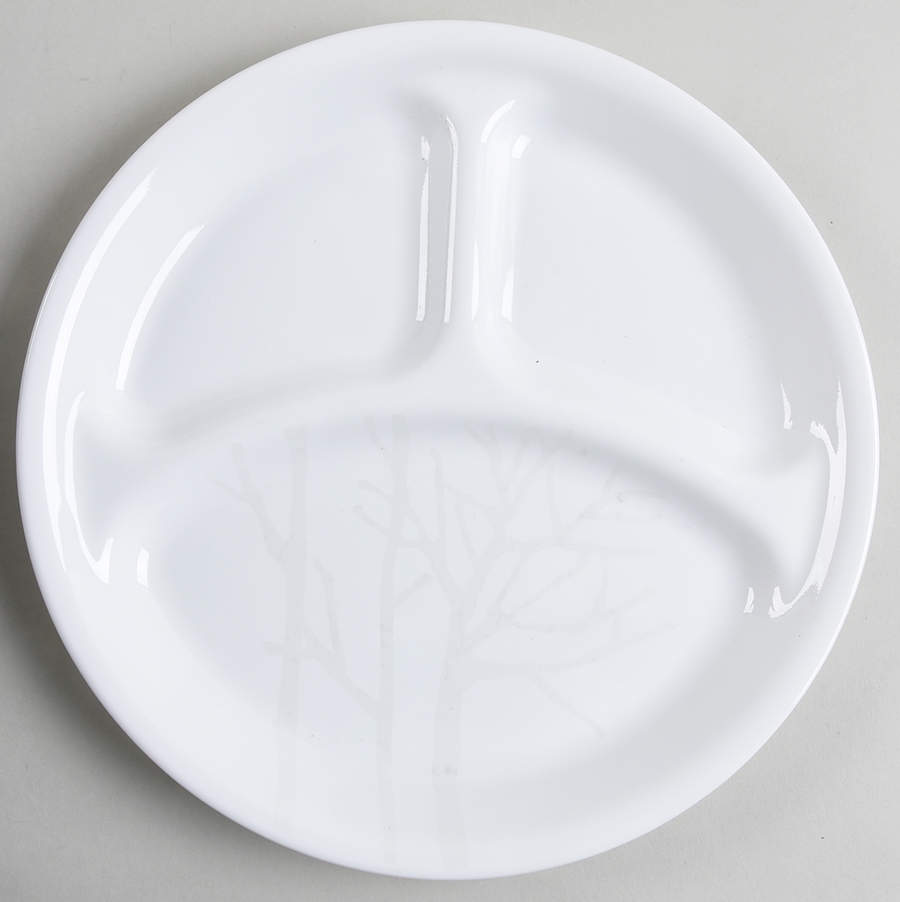 Frost (Corelle) Grill Plate by Corning Corelle-1
