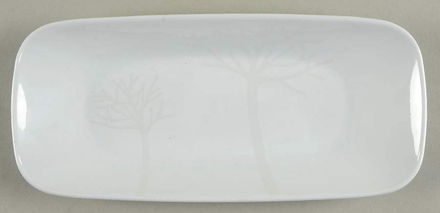 Frost (Corelle) 10" Rectangular Serving Platter by Corning Corelle-1