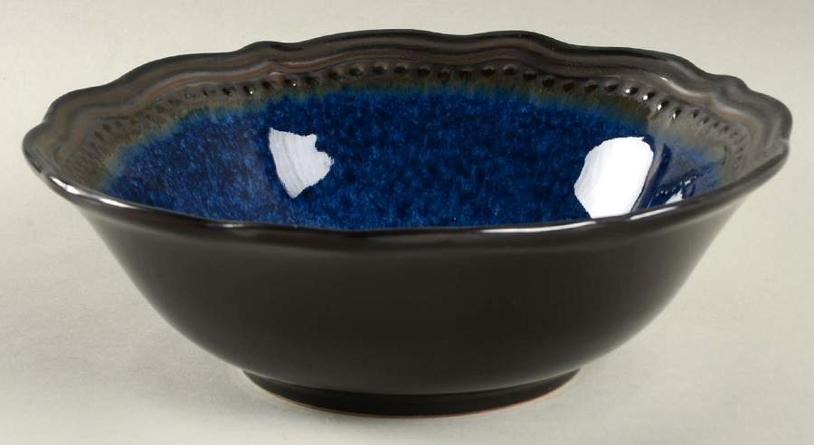 Jenna Blue Soup/Cereal Bowl by Cuisinart Dinnerware-1