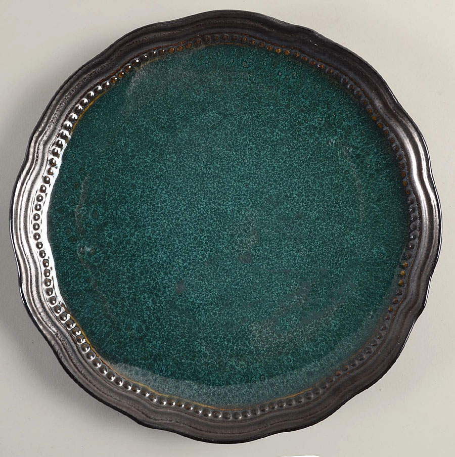 Jenna Green Dinner Plate by Cuisinart Dinnerware-1