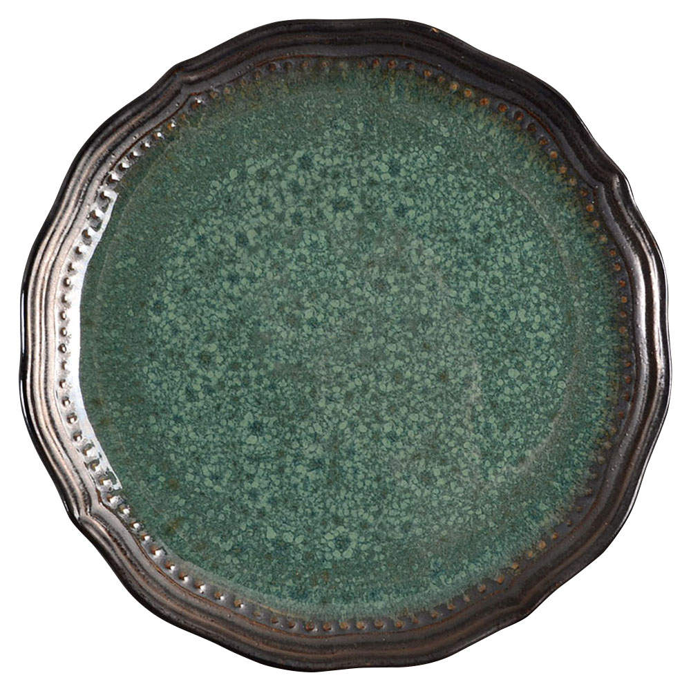 Jenna Green Salad Plate by Cuisinart Dinnerware-1