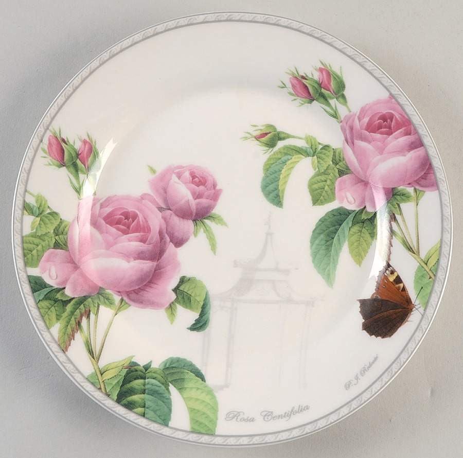 Redoute Classic Dessert/Pie Plate by Creative Tops-1