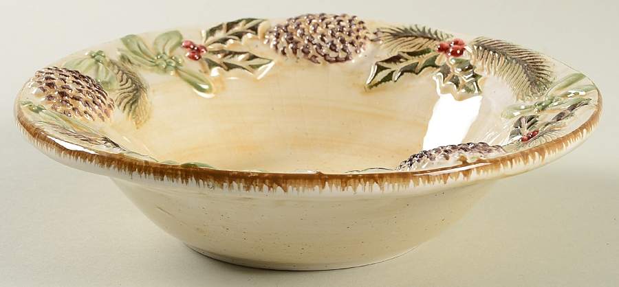 Winter's Hearth Soup/Cereal Bowl by Canterbury Potteries-1