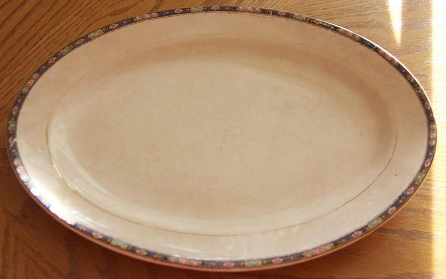 CFD14 13" Oval Serving Platter by Clinchfield-1