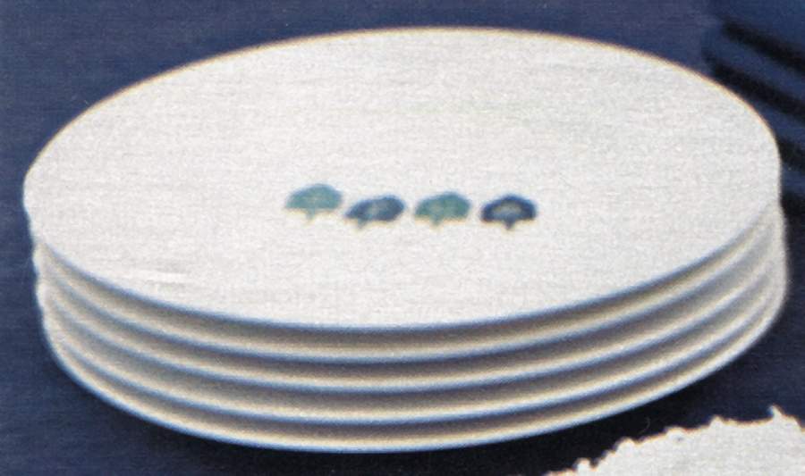 Dreidel Salad Plate by Crate & Barrel-1