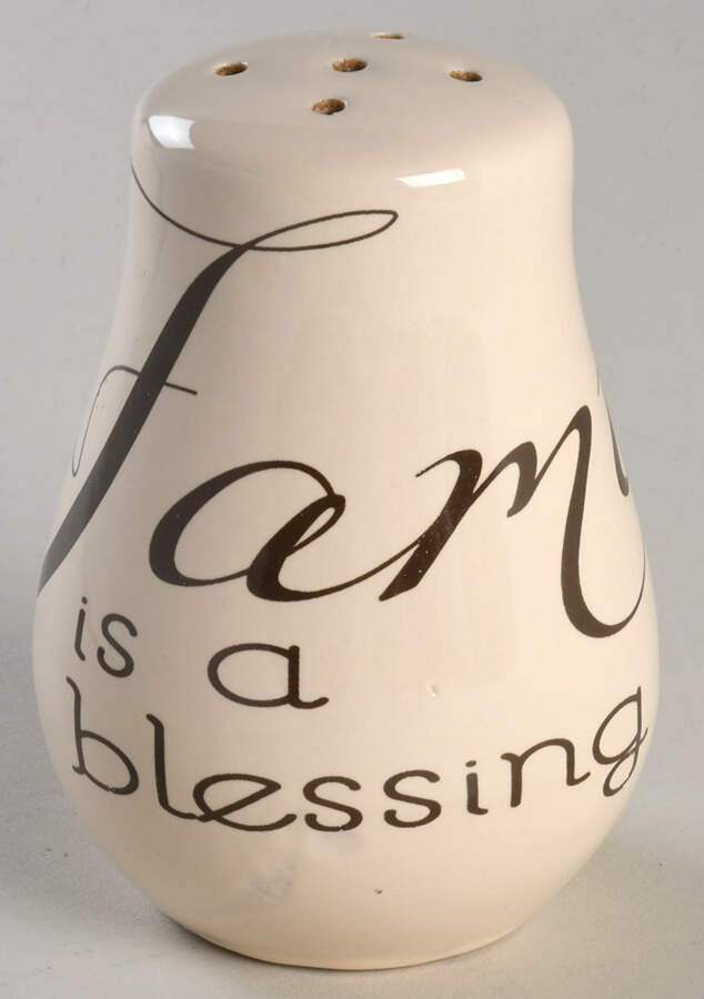 Circles of Love Pepper Shaker by Canterbury Potteries-1