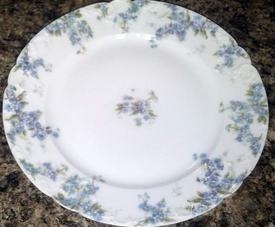 Schleiger 1289-7 Dinner Plate by Charles Field Haviland-1