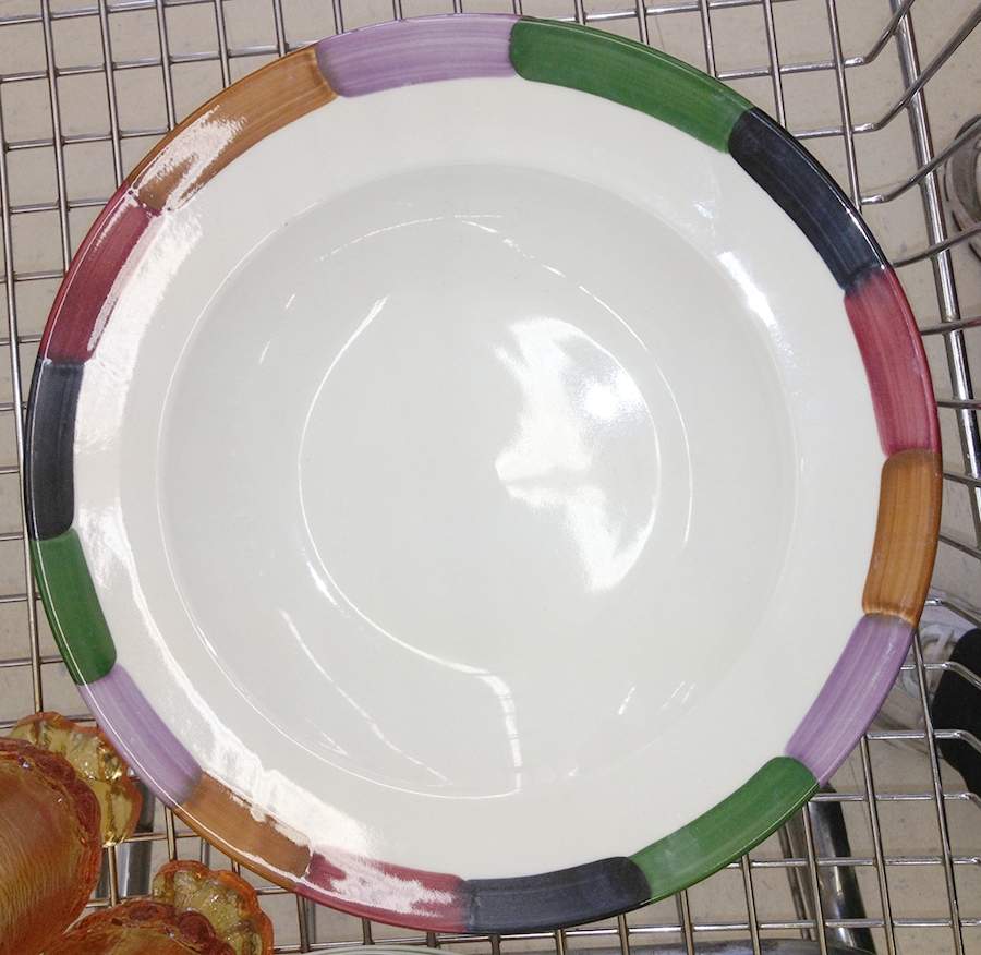 CVC2 Dinner Plate by Coors China (California)-1