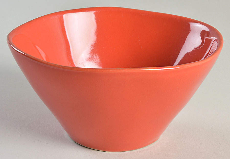 Marin Orange Soup/Cereal Bowl by Crate & Barrel-1