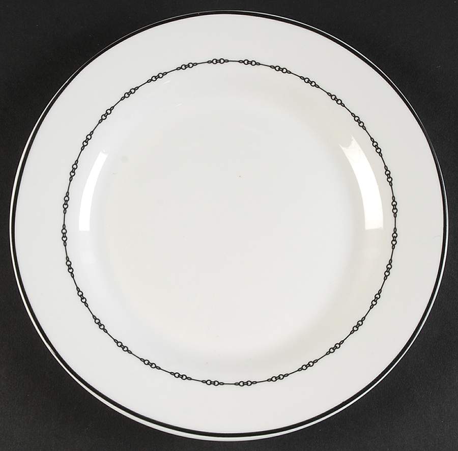 Catena Black Salad Plate by Ciroa-1