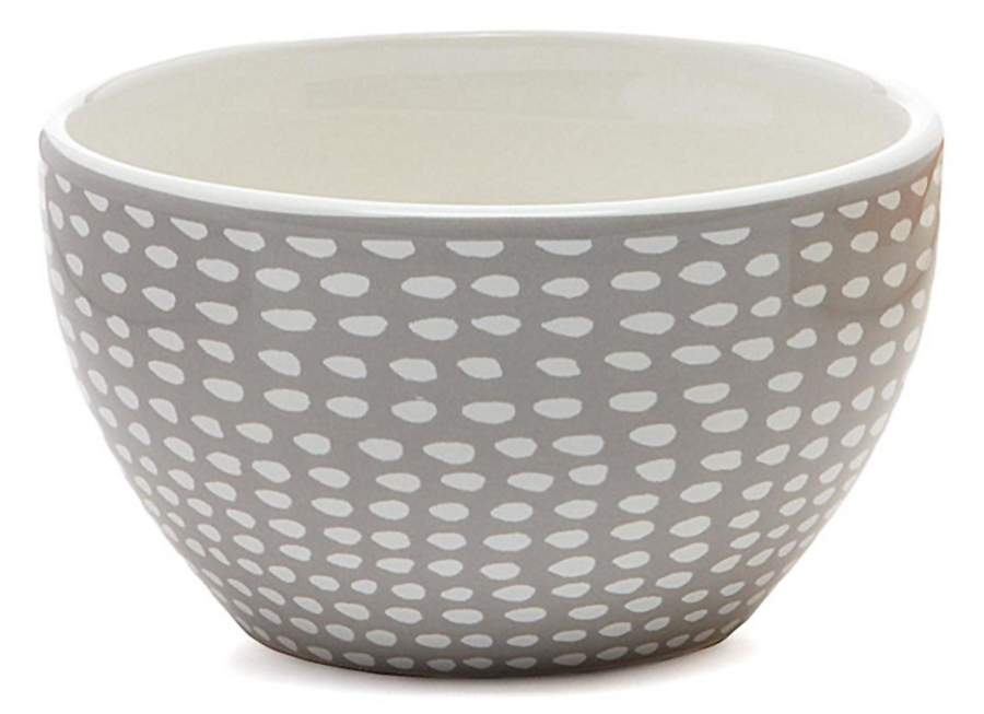 Confetti Grey Soup/Cereal Bowl by Certified International-1