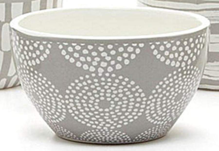 Confetti Grey Soup/Cereal Bowl by Certified International-1
