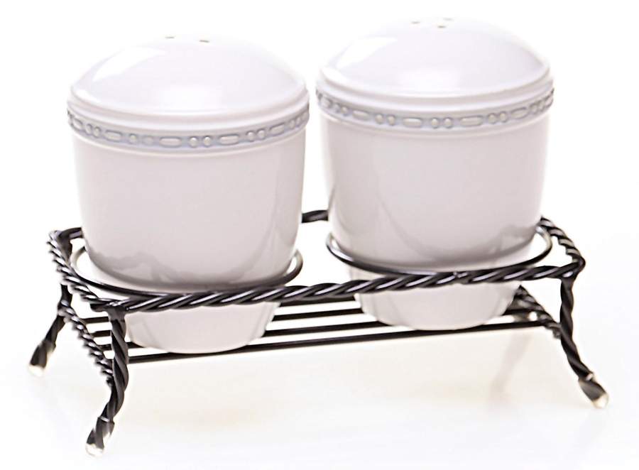 Bistro Salt & Pepper w/Metal Stand by Certified International-1