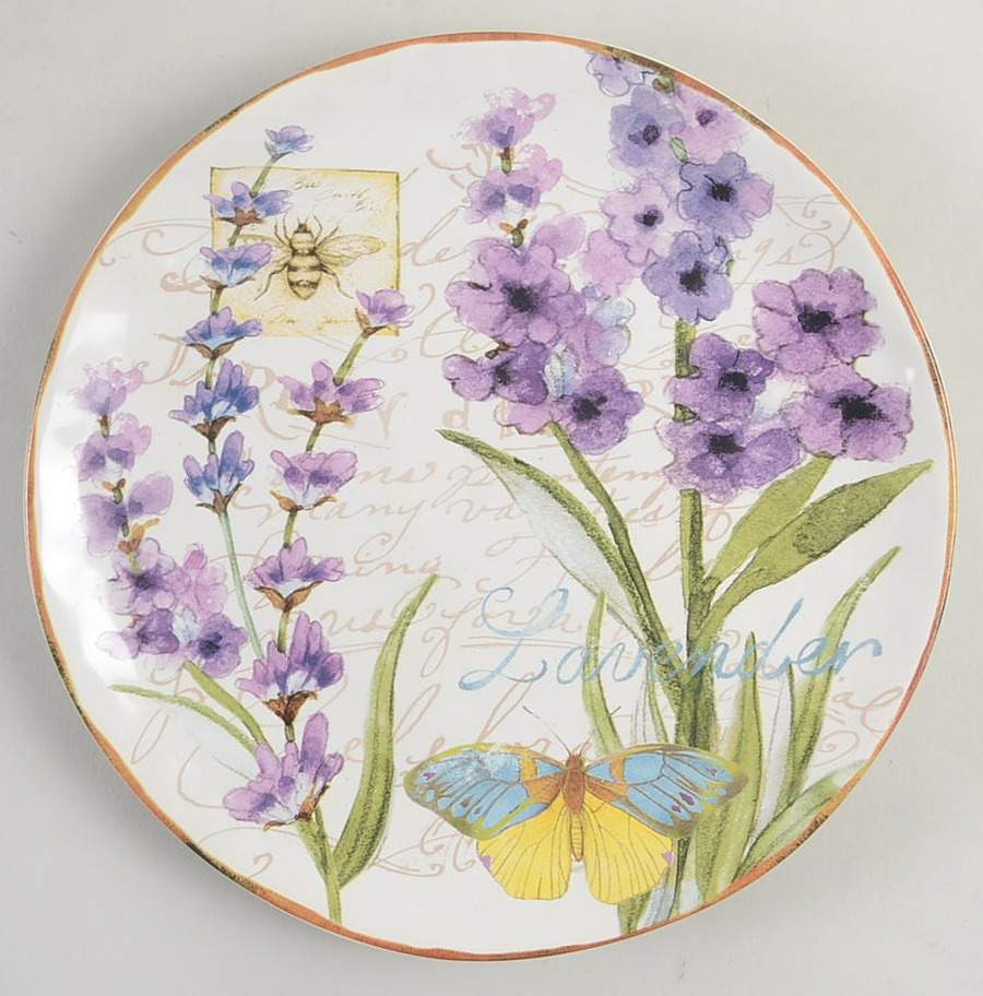 Herb Garden Dessert/Pie Plate by Certified International-1