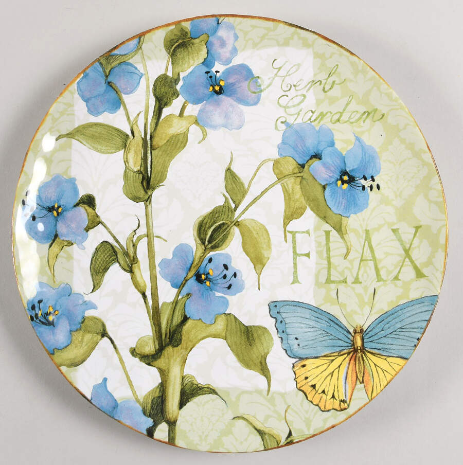 Herb Garden Dinner Plate by Certified International-1