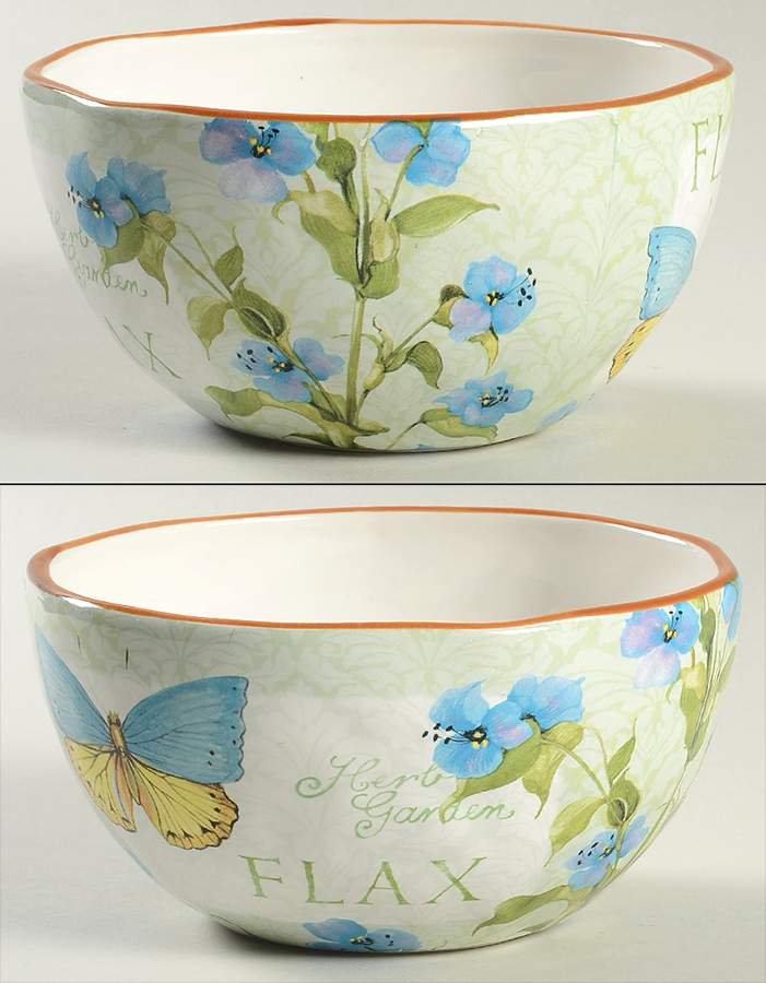 Herb Garden Individual Ice Cream Dish by Certified International-1