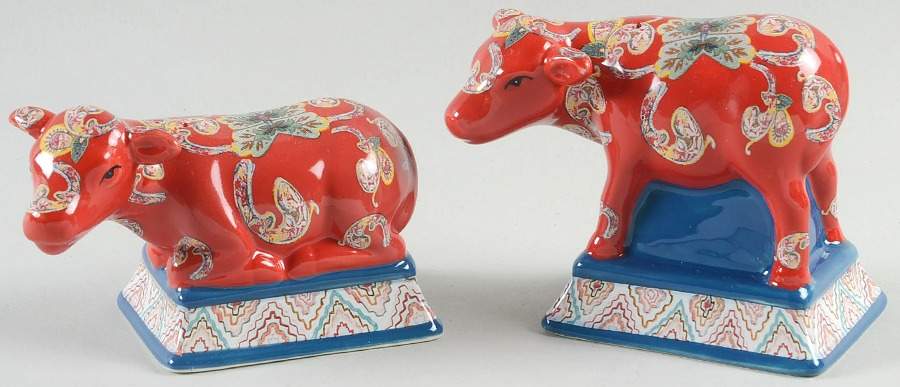 French Meadows Figural Salt & Pepper Set by Certified International-1