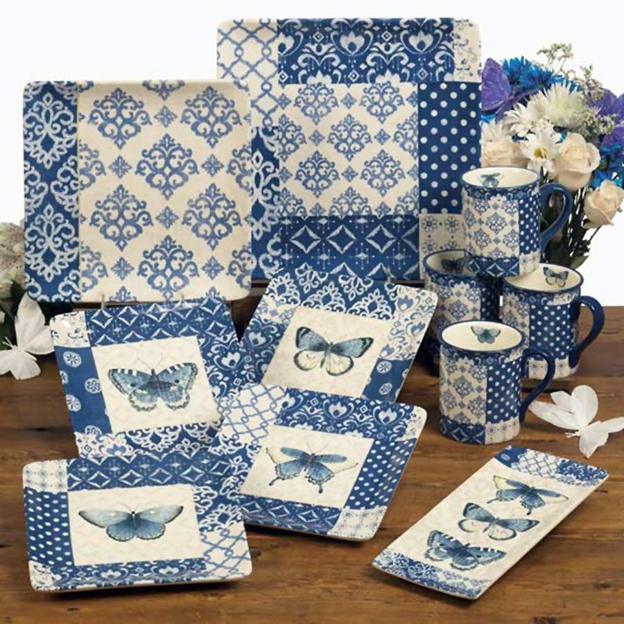 Indigo Nature Dinner Plate by Certified International-1