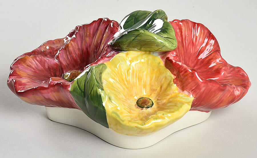 Le Fleur Poppies Lid for Figural Cookie Jar by Certified International-1