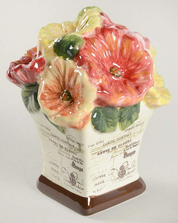 Le Fleur Poppies Figural Pepper Shaker by Certified International-1