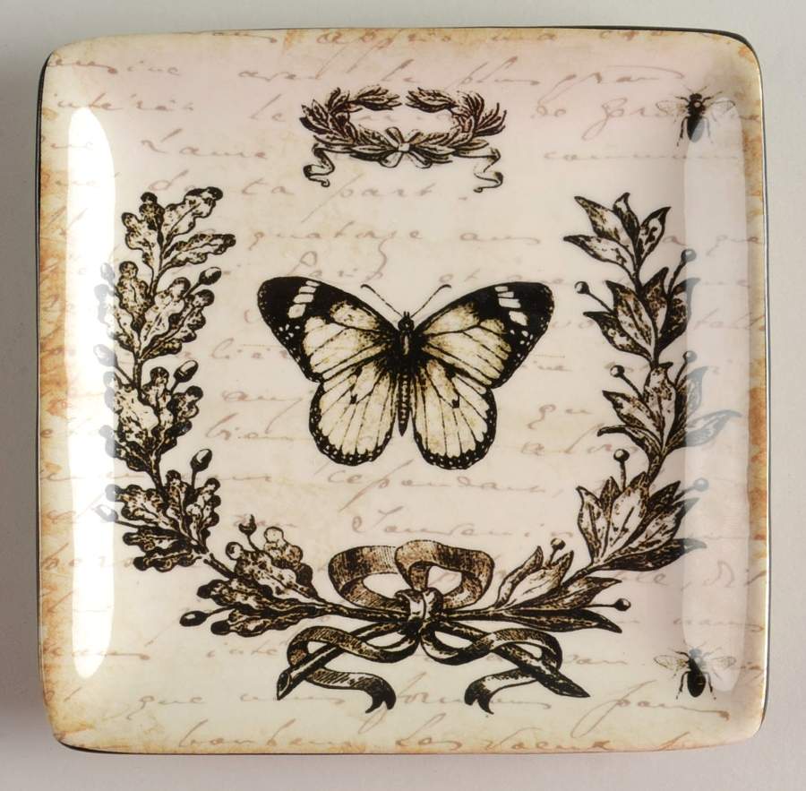French Sunflowers Canape Plate by Certified International-1
