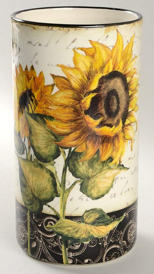 French Sunflowers Wine Cooler by Certified International-1